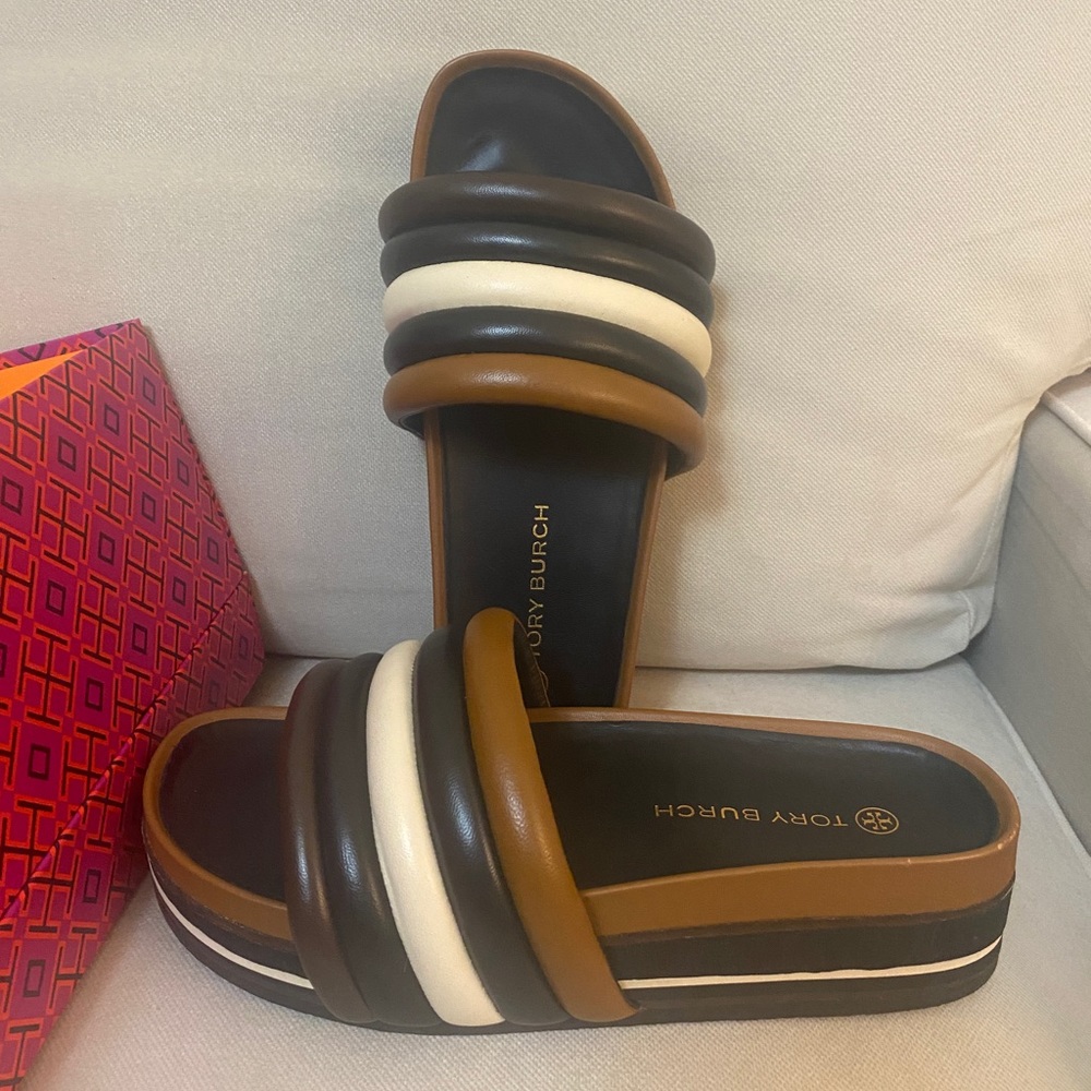 Tory Burch Quilted Platform
